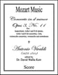 Concerto in d, minor, Opus 3, No. 11 Orchestra sheet music cover